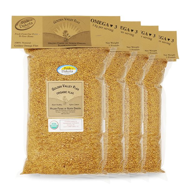Golden Valley Organic Flax 4 Bags