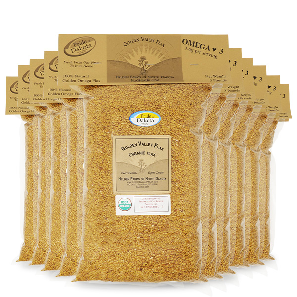 Golden Valley Organic Flax 10 Bags