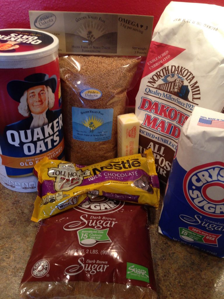 Recipe ingredients all from North Dakota