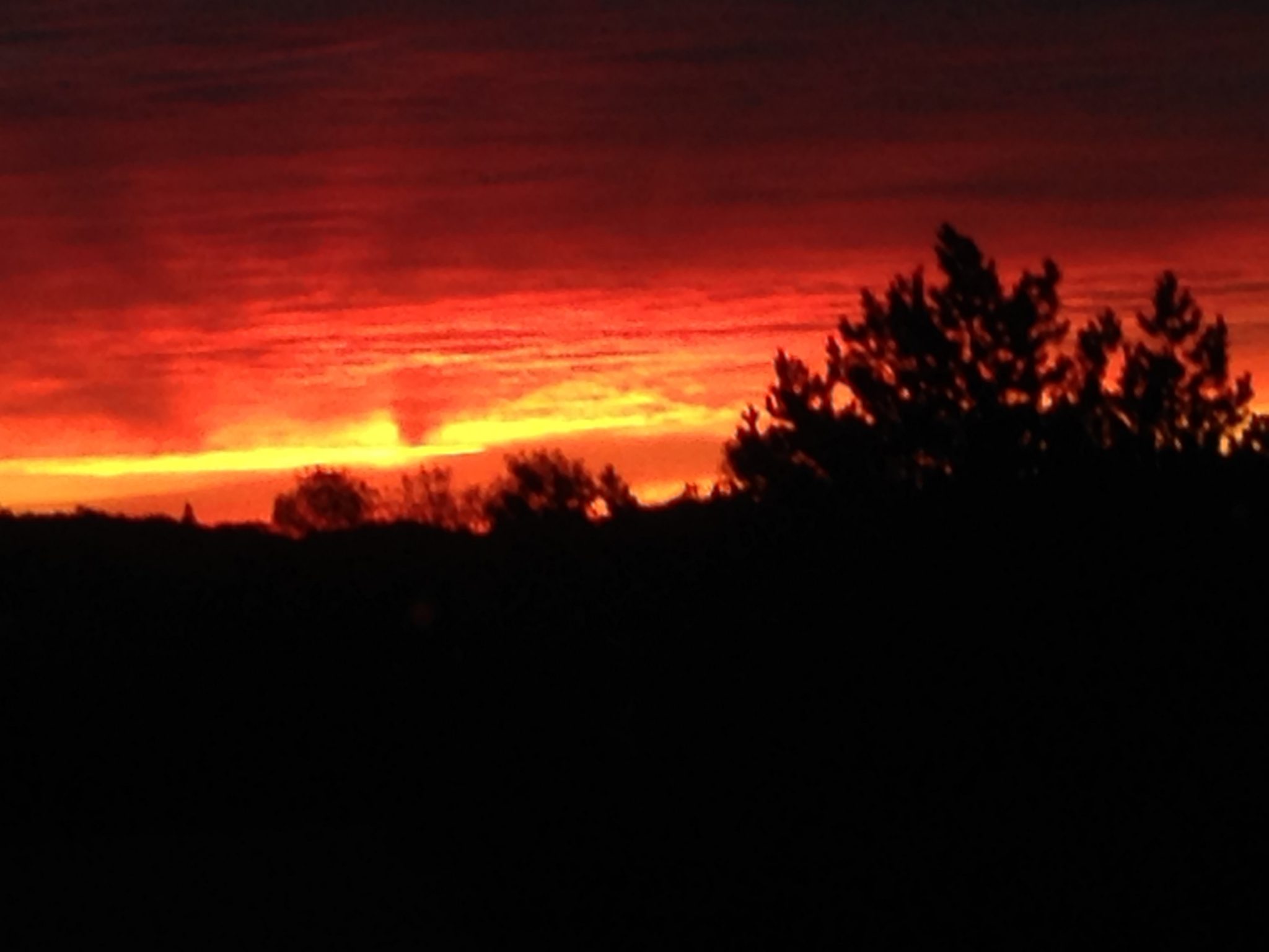 Hylden Farm sunrise