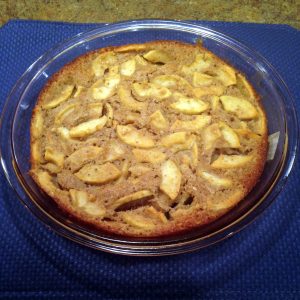 Icelandic Apple-Flax Pie