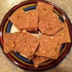 Molasses Oatmeal-Flax Chewies