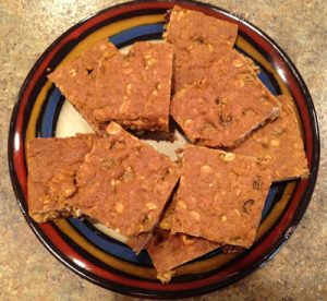 Molasses Flax Bars