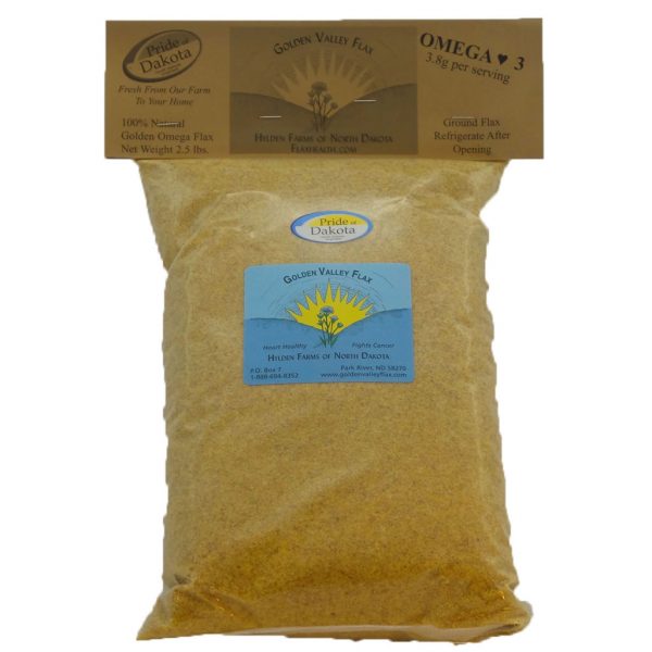 Natural Golden Valley Omega Ground Flax 1 Bag