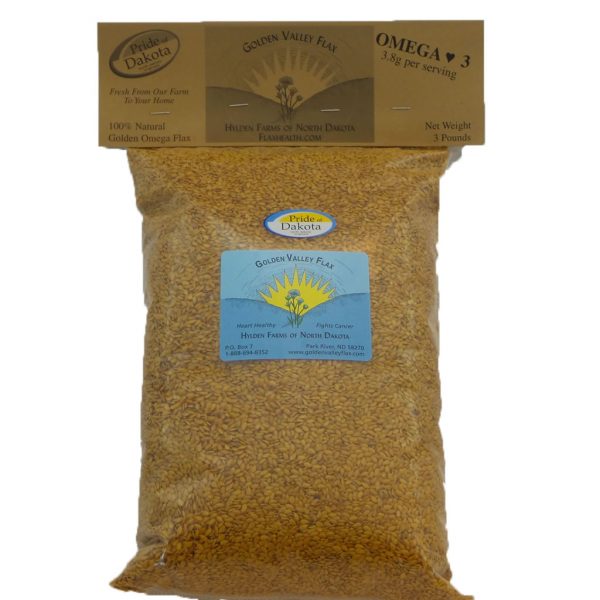 Natural Golden Valley Omega Whole Flax 1 Bag