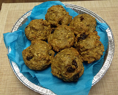 Pumpkin Spice Flax Muffins