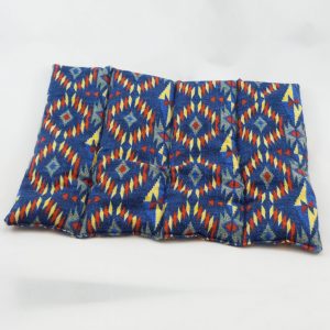 flax pax therapeutic back blue aztec