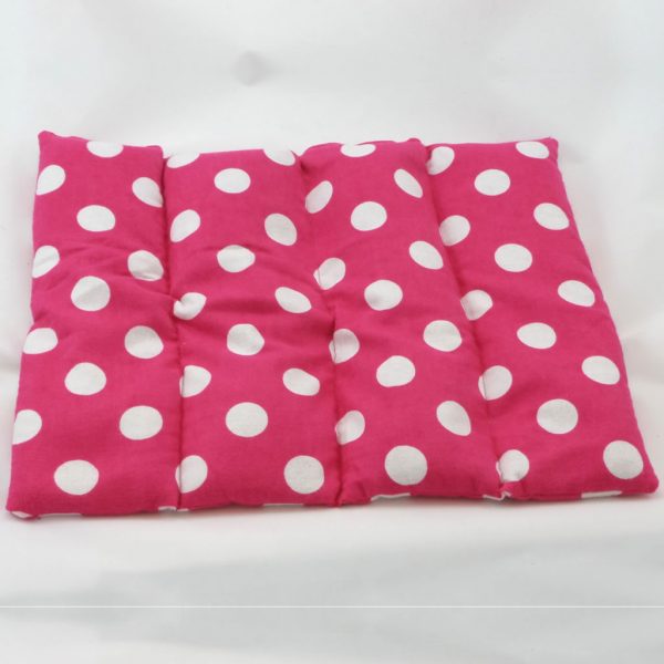 flax pax therapeutic back light red with white dots