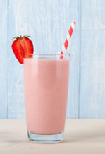 flax recipes | Flax & Strawberry Smoothie | Golden Valley Flax