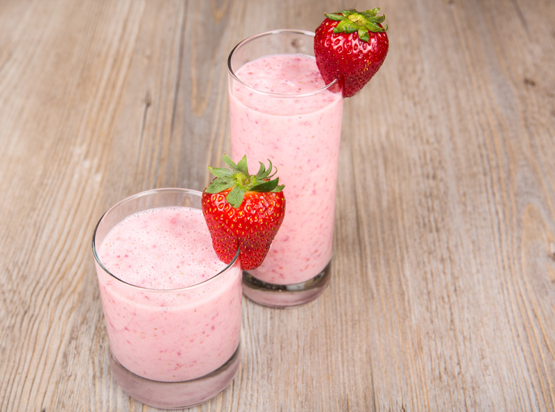 Strawberry Flax Smoothie